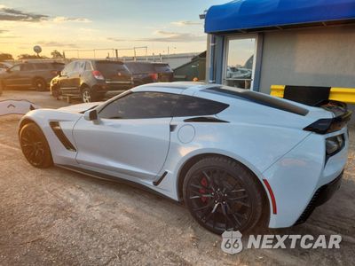 Drugie zdjęcie samochodu z przodu: 2018 CHEVROLET CORVETTE Z06 2LZ VIN:1G1YS2D66J5600087 - miniatura
