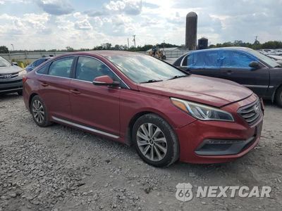 Czwarte zdjęcie samochodu z boku: 2015 HYUNDAI SONATA SPORT VIN:5NPE34AF3FH156133 - miniatura