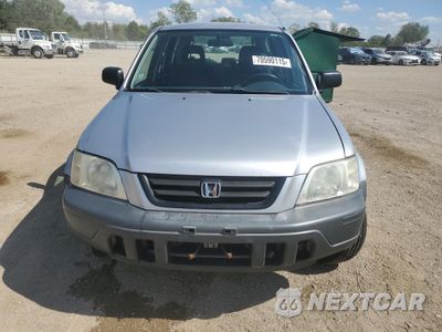 Piąte zdjęcie samochodu w środku: 2001 HONDA CR-V LX VIN:JHLRD18491C009131 - miniatura