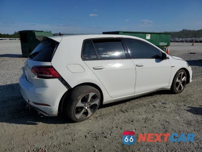 Trzecie zdjęcie samochodu z tyłu: 2019 VOLKSWAGEN GTI S VIN:3VW5T7AU9KM021546 - miniatura