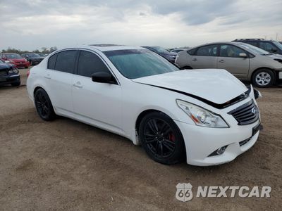 Czwarte zdjęcie samochodu z boku: 2013 INFINITI G37 VIN:JN1CV6AR7DM359149 - miniatura