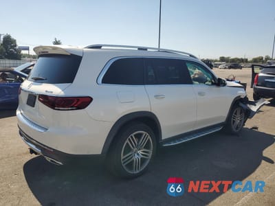 Trzecie zdjęcie samochodu z tyłu: 2020 MERCEDES-BENZ GLS 450 4MATIC VIN:4JGFF5KEXLA149704 - miniatura