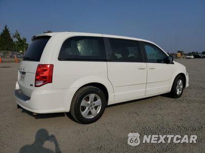 Trzecie zdjęcie samochodu z tyłu: 2013 DODGE GRAND CARAVAN SE VIN:2C4RDGBG0DR554469 - miniatura