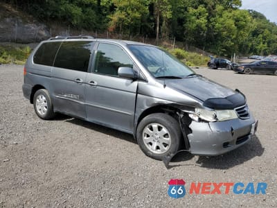 Czwarte zdjęcie samochodu z boku: 2002 HONDA ODYSSEY EXL VIN:2HKRL18092H511642 - miniatura