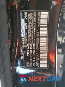 Zdjęcie 13 z 13 samochodu: 2009 MERCEDES-BENZ C 300 4MATIC VIN:WDDGF81X99R081845 - miniatura