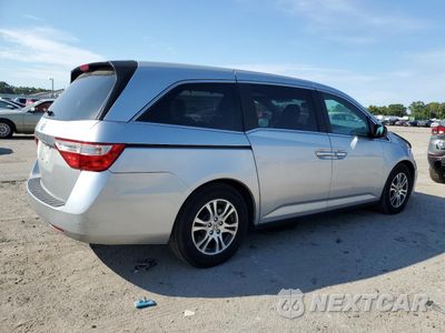 Trzecie zdjęcie samochodu z tyłu: 2011 HONDA ODYSSEY EXL VIN:5FNRL5H6XBB033693 - miniatura