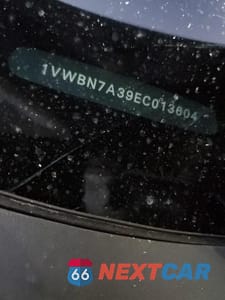 Zdjęcie 13 z 13 samochodu: 2014 VOLKSWAGEN PASSAT SE VIN:1VWBN7A39EC013604 - miniatura
