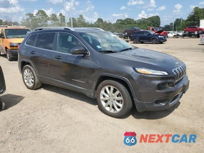 Czwarte zdjęcie samochodu z boku: 2017 JEEP CHEROKEE LIMITED VIN:1C4PJLDBXHW516190 - miniatura