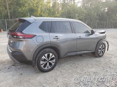 Trzecie zdjęcie samochodu z tyłu: 2021 NISSAN ROGUE SV VIN:5N1AT3BB6MC819557 - miniatura