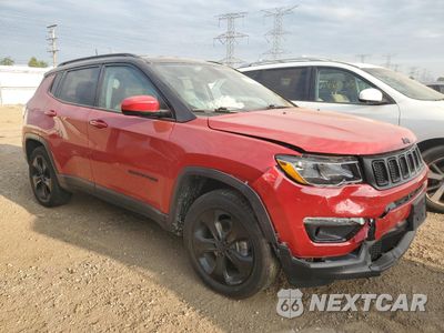 Czwarte zdjęcie samochodu z boku: 2021 JEEP COMPASS LATITUDE VIN:3C4NJDBB0MT544158 - miniatura