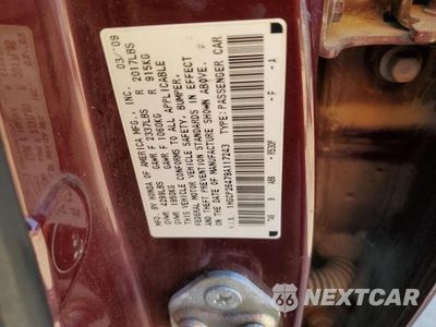 Zdjęcie 12 z 12 samochodu: 2009 HOND ACCORD LXP VIN:1HGCP26479A117243 - miniatura