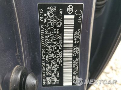 Zdjęcie 12 z 12 samochodu: 2015 TOYOTA PRIUS VIN:JTDKN3DU1F0436356 - miniatura