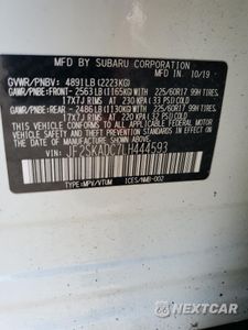 Zdjęcie 13 z 13 samochodu: 2020 SUBARU FORESTER VIN:JF2SKADC7LH444593 - miniatura