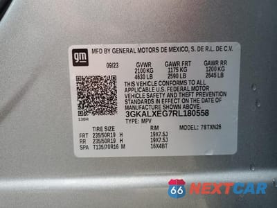 Zdjęcie 13 z 13 samochodu: 2024 GMC TERRAIN DENALI VIN:3GKALXEG7RL180558 - miniatura
