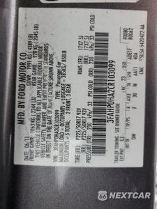 Zdjęcie 12 z 12 samochodu: 2012 FORD FUSION SE VIN:3FAHP0HA2CR103099 - miniatura