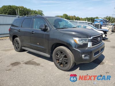 Czwarte zdjęcie samochodu z boku: 2019 TOYOTA SEQUOIA SR5 VIN:5TDBY5G18KS168868 - miniatura