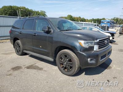 Czwarte zdjęcie samochodu z boku: 2019 TOYOTA SEQUOIA SR5 VIN:5TDBY5G18KS168868 - miniatura