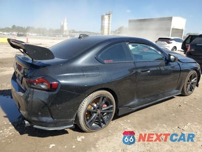 Trzecie zdjęcie samochodu z tyłu: 2022 BMW M240XI VIN:3MW53CM09N8C75580 - miniatura