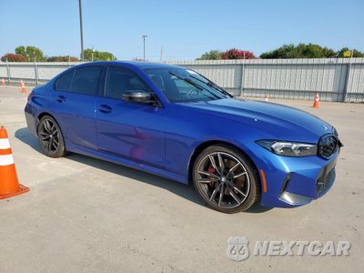 Czwarte zdjęcie samochodu z boku: 2024 BMW M340XI VIN:3MW49FF01R8E21551 - miniatura
