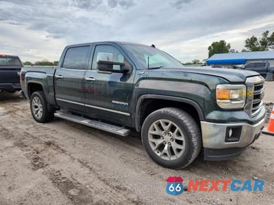 Czwarte zdjęcie samochodu z boku: 2014 GMC SIERRA K1500 SLT VIN:3GTU2VEC7EG472839 - miniatura