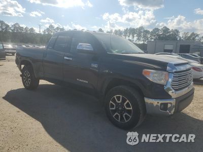Czwarte zdjęcie samochodu z boku: 2017 TOYOTA TUNDRA DOUBLE CAB LIMITED VIN:5TFBW5F13HX592999 - miniatura
