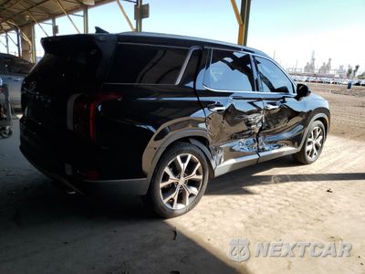 Trzecie zdjęcie samochodu z tyłu: 2020 HYUNDAI PALISADE SEL VIN:KM8R44HE1LU041085 - miniatura