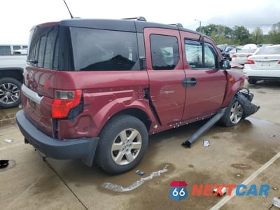 Trzecie zdjęcie samochodu z tyłu: 2010 HONDA ELEMENT EX VIN:5J6YH2H70AL006058 - miniatura