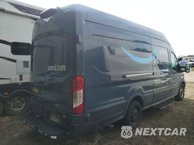 Trzecie zdjęcie samochodu z tyłu: 2022 FORD TRANSIT T-250 VIN:1FTBR3X81NKA15355 - miniatura