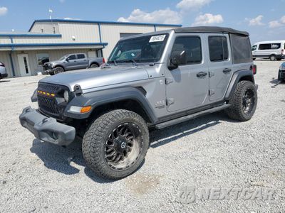 2018 JEEP WRANGLER UNLIMITED SPORT 1C4HJXDG7JW152470 - główne zdjęcie licytacji z USA - miniatura