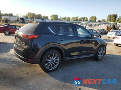 Trzecie zdjęcie samochodu z tyłu: 2021 MAZDA CX-5 GRAND TOURING RESERVE VIN:JM3KFBAY1M0392460 - miniatura