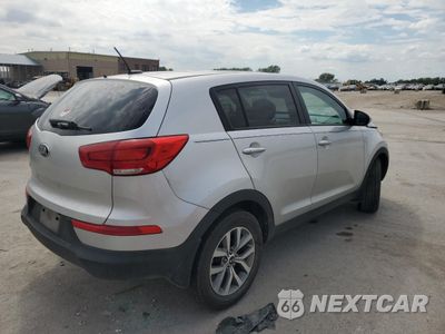 Trzecie zdjęcie samochodu z tyłu: 2014 KIA SPORTAGE BASE VIN:KNDPB3AC0E7576754 - miniatura