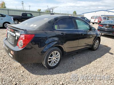 Trzecie zdjęcie samochodu z tyłu: 2016 CHEVROLET SONIC LT VIN:1G1JC5SH4G4130841 - miniatura