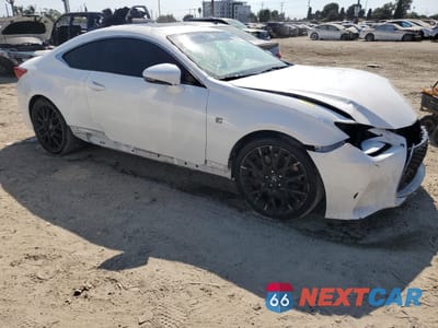 Czwarte zdjęcie samochodu z boku: 2017 LEXUS RC 200T VIN:JTHHA5BC3H5006652 - miniatura