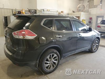 Trzecie zdjęcie samochodu z tyłu: 2015 NISSAN ROGUE S VIN:5N1AT2MV3FC893832 - miniatura