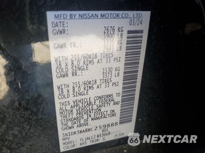 Zdjęcie 13 z 13 samochodu: 2024 NISSAN PATHFINDER SV VIN:5N1DR3BA8RC259888 - miniatura