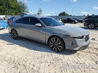 Czwarte zdjęcie samochodu z boku: 2024 HONDA ACCORD TOURING HYBRID VIN:1HGCY2F86RA053650 - miniatura