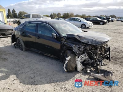 Czwarte zdjęcie samochodu z boku: 2017 HONDA CIVIC EX VIN:SHHFK7H55HU418966 - miniatura