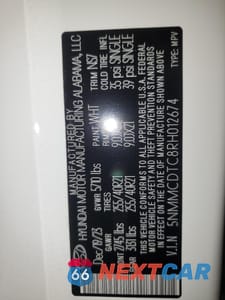 Zdjęcie 12 z 13 samochodu: 2024 GENESIS GV70 BASE VIN:5NMMCDTC8RH012674 - miniatura