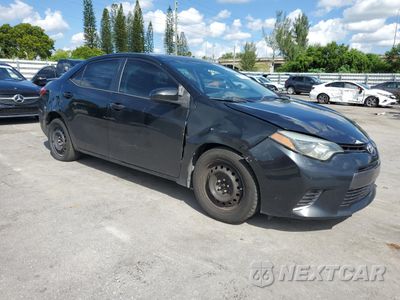 Czwarte zdjęcie samochodu z boku: 2015 TOYOTA COROLLA L VIN:2T1BURHE3FC255614 - miniatura