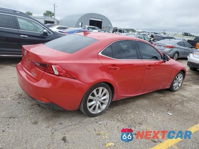 Trzecie zdjęcie samochodu z tyłu: 2016 LEXUS IS 200T VIN:JTHBA1D22G5005297 - miniatura