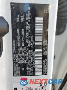 Zdjęcie 13 z 15 samochodu: 2016 LEXUS GX 460 VIN:JTJBM7FX6G5133317 - miniatura