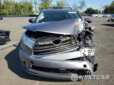 Piąte zdjęcie samochodu w środku: 2014 TOYOTA HIGHLANDER XLE VIN:5TDKKRFH9ES029196 - miniatura
