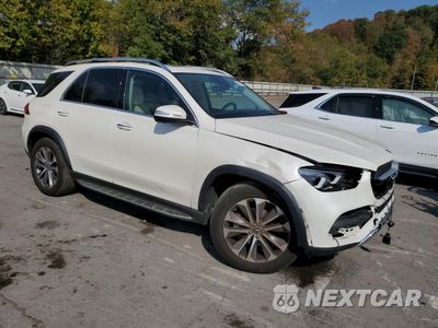 Czwarte zdjęcie samochodu z boku: 2022 MERCEDES-BENZ GLE 350 4MATIC VIN:4JGFB4KB8NA663680 - miniatura