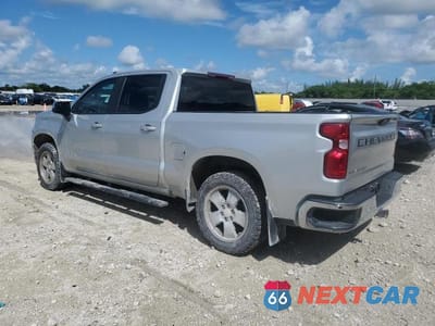 Drugie zdjęcie samochodu z przodu: 2021 CHEVROLET SILVERADO K1500 LT VIN:1GCUYDED9MZ435789 - miniatura