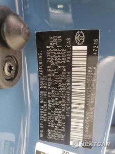 Zdjęcie 13 z 13 samochodu: 2023 TOYOTA CAMRY SE NIGHT SHADE VIN:4T1G11AK4PU098014 - miniatura