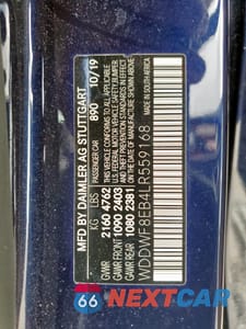 Zdjęcie 13 z 15 samochodu: 2020 MERCEDES-BENZ C 300 4MATIC VIN:WDDWF8EB4LR559168 - miniatura