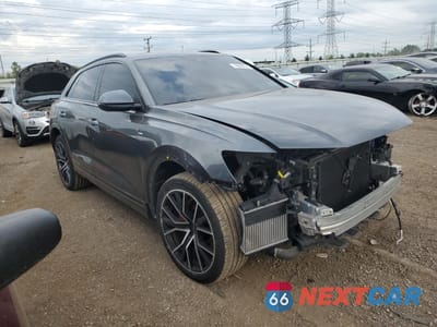 Czwarte zdjęcie samochodu z boku: 2021 AUDI Q8 PREMIUM PLUS S-LINE VIN:WA1EVAF1XMD026823 - miniatura