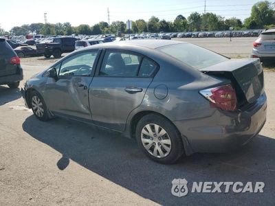 Drugie zdjęcie samochodu z przodu: 2012 HONDA CIVIC LX VIN:19XFB2F51CE085963 - miniatura