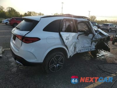 Trzecie zdjęcie samochodu z tyłu: 2023 MERCEDES-BENZ GLC 300 4MATIC VIN:W1NKM4HB0PU029259 - miniatura