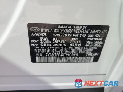 Zdjęcie 13 z 15 samochodu: 2026 HYUNDAI IONIQ 9 SE VIN:7YAMTFS3XTY003005 - miniatura